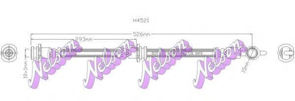 Тормозной шланг H4521 BROVEX-NELSON