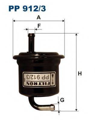 Фильтр топливный PP912/3 FILTRON