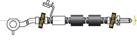 Тормозной шланг 171296S STOP
