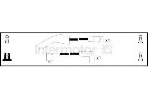 Комплект проводов зажигания 83008 STANDARD