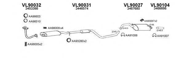 Глушитель 900089 VENEPORTE