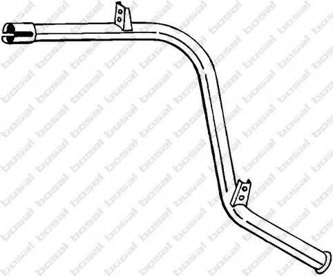 Труба выхлопного газа 439-369 BOSAL