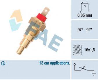 Термовыключатель, вентилятор радиатора 37610 FAE