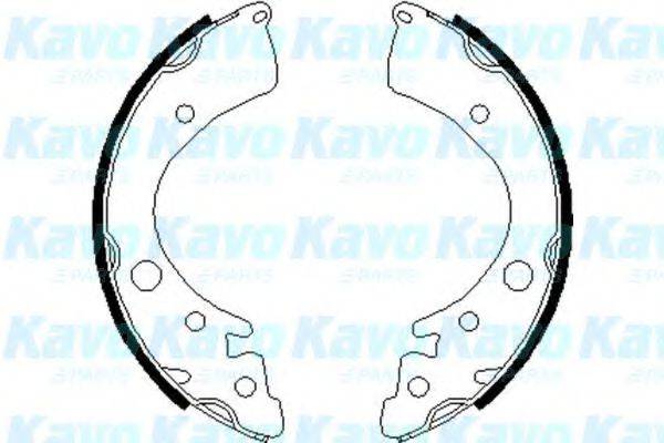 Комплект тормозных колодок BS-2903 KAVO PARTS