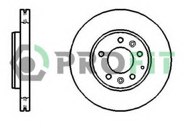 Тормозной диск 5010-1210 PROFIT