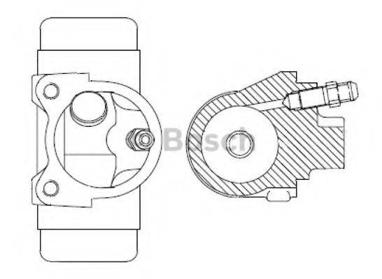 Цилиндр F 026 002 038 BOSCH