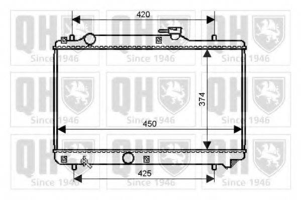 Теплообменник QER2314 QUINTON HAZELL