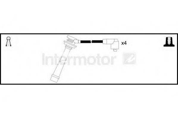 Комплект проводов зажигания 73608 STANDARD