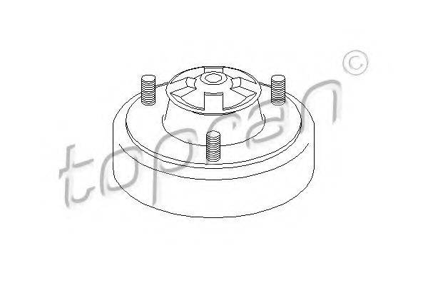 Опора стойки амортизатора 500 046 TOPRAN