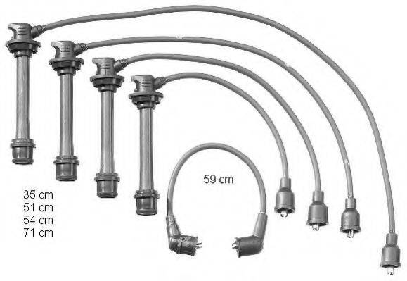 Комплект проводов зажигания ZEF1314 BERU
