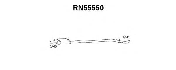 Предглушитель выхлопных газов RN55550 VENEPORTE