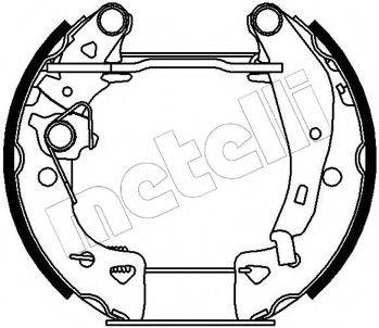 Комплект тормозных колодок 51-0002 METELLI