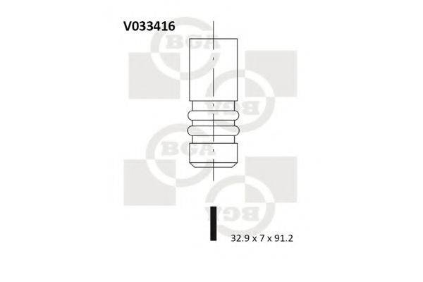 Выпускной клапан V033416 BGA