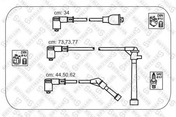 Комплект электропроводки 10-38266-SX STELLOX