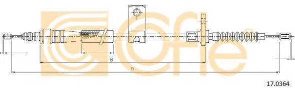 Трос 17.0364 COFLE